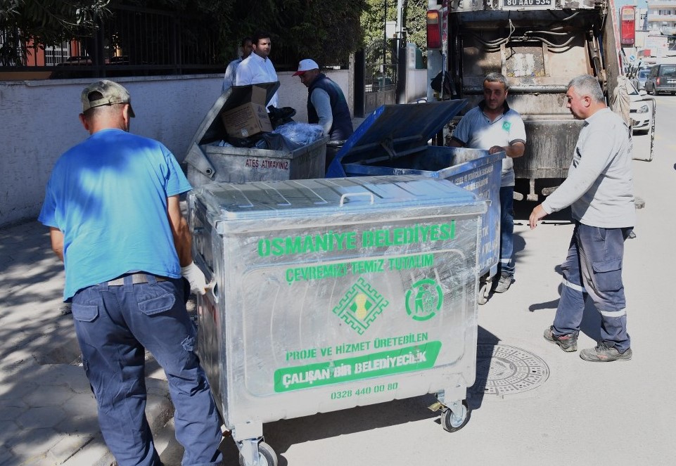 Çöp Konteyner Osmaniye Belediye2