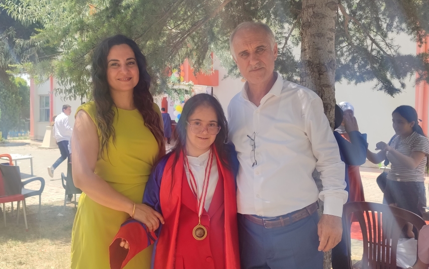 Kahramanmaraş'ta Özel Çocukların Mezuniyet Coşkusu (3)
