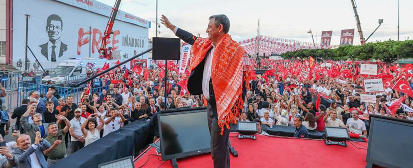 Özgür Özel Antalya’da Konuştu