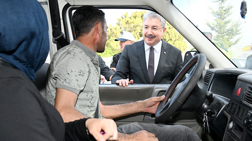 Vali Yılmaz Trafik Denetimi2