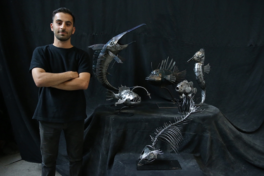 Deniz Canlıları Heykelleri