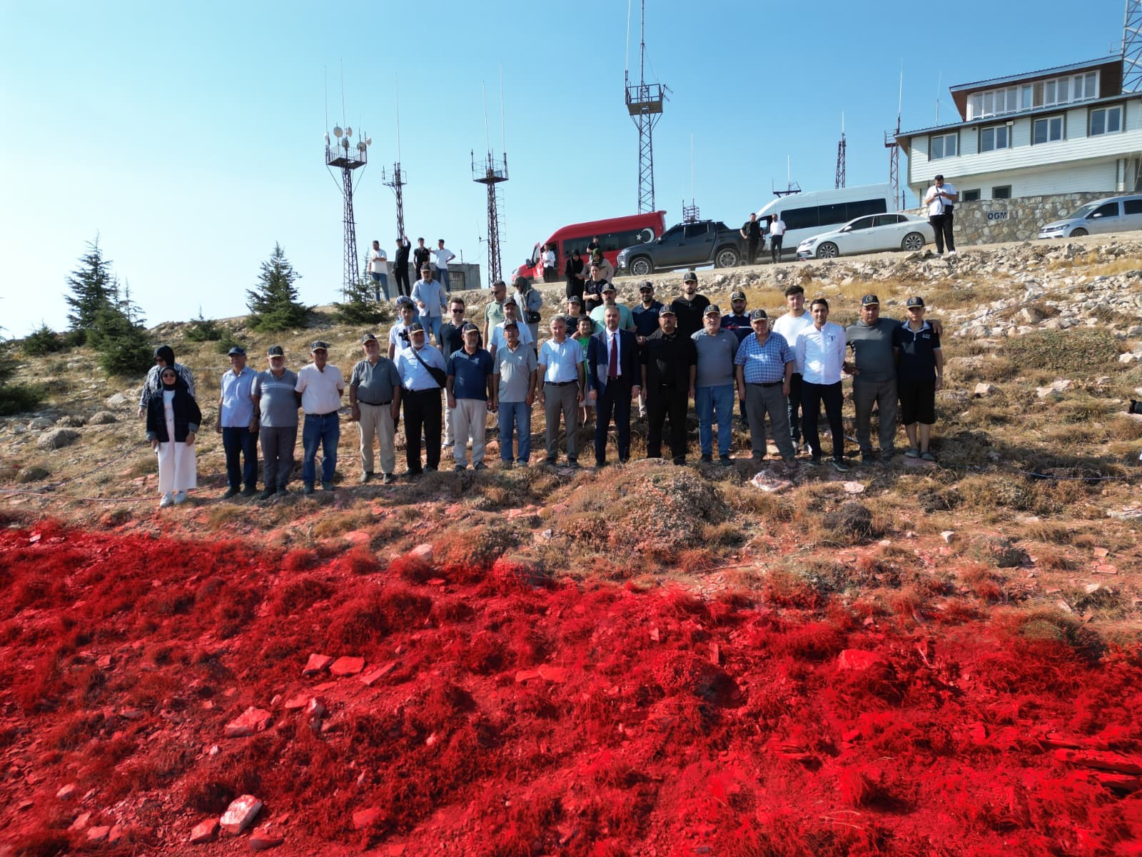 En Büyük Türk Bayrağı Kahramanmaraş'ta Ahır Dağı'na İşlendi (4)