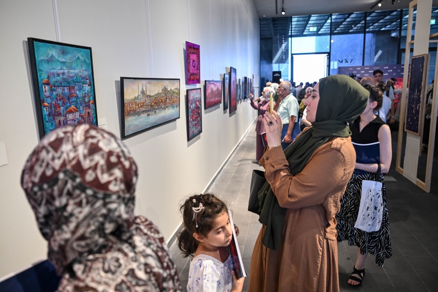 Gazze İçin Sergi Kapl Hizası