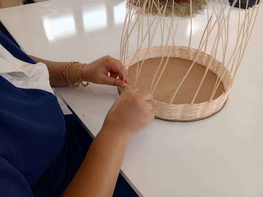 Hasır Örgü Çalışması