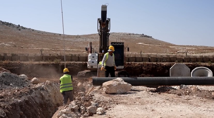 Hatay’da Cilvegözü Tır Parkı İnşaatı Hızla Sürüyor (1)