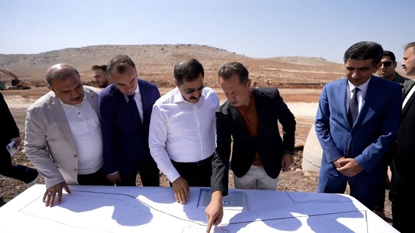 Hatay’da Cilvegözü Tır Parkı İnşaatı Hızla Sürüyor (3)