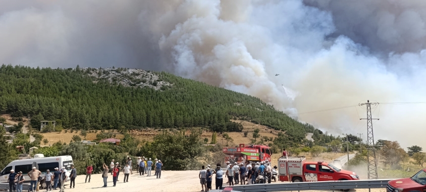 Mersin Silifke’de Orman Yangını (2)