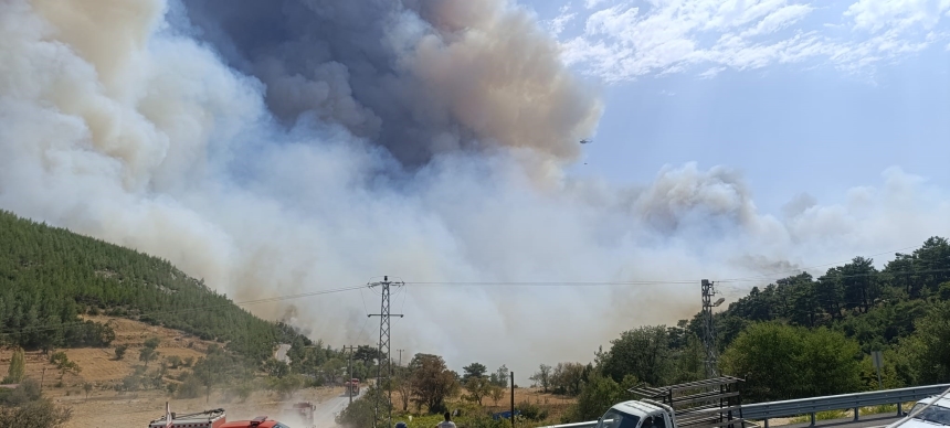 Mersin Silifke’de Orman Yangını (3)-1