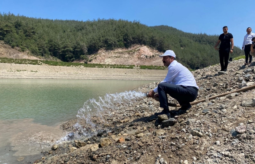 Osmaniye’de Karacaören Gölet’ine Can Suyu Takviyesi (1)