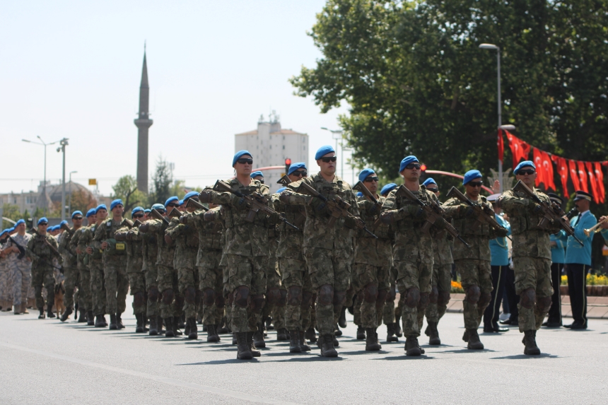 Zafer Bayramı’nın 103. Yılına Hazırlık Kayseri’de Prova Töreni (2)