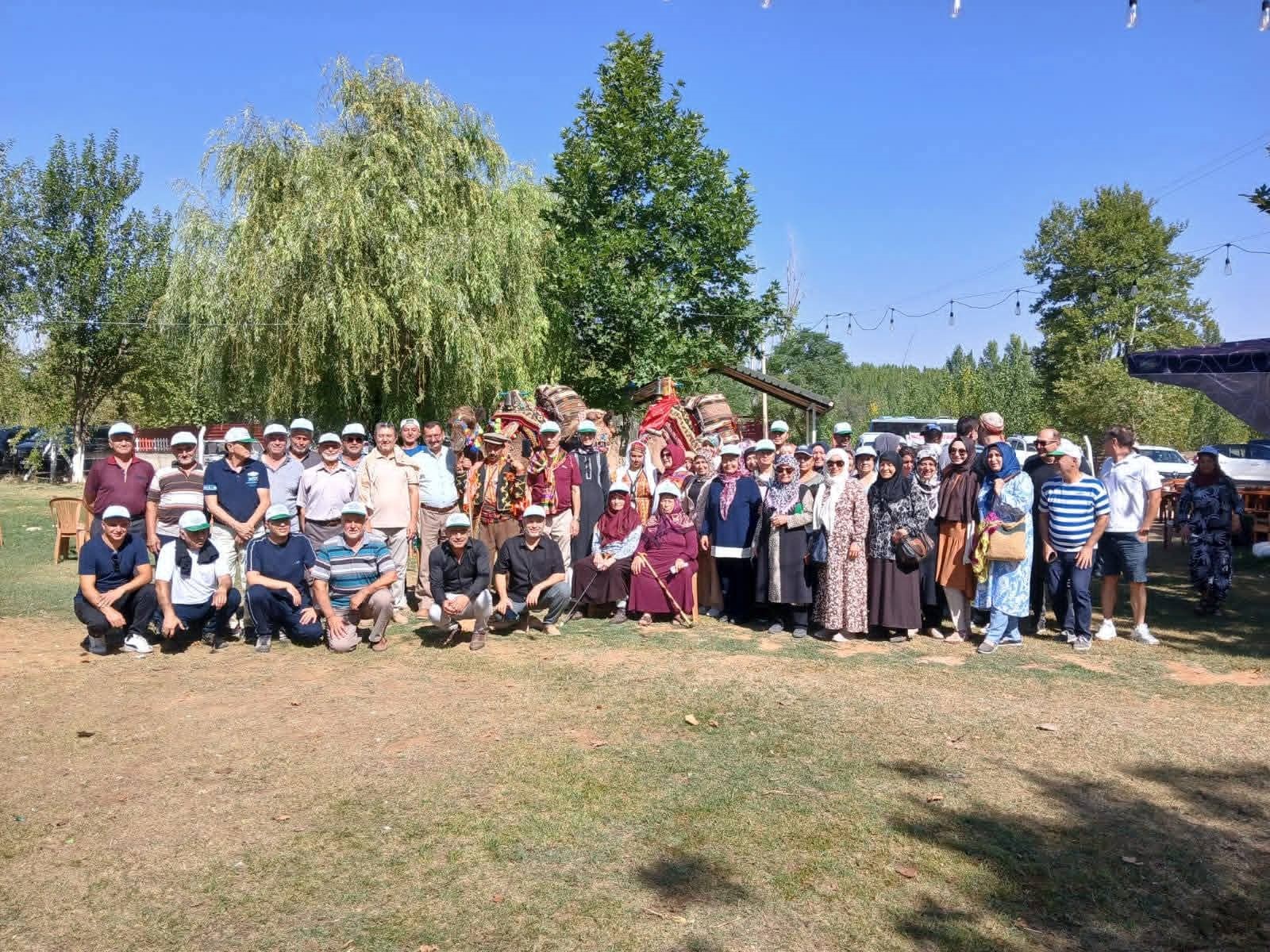 Denizli'nin Çal İlçesinde Tarihi An Hançalar Köprüsü'nden 105 Yıl Sonra Kervan Geçti4