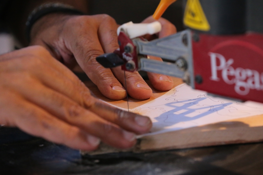 Afetzede Sanatçı Atölyesinde Ahşap Yapbozlarıyla Umut Oluyor (5)