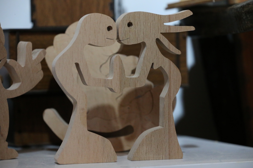 Afetzede Sanatçı Atölyesinde Ahşap Yapbozlarıyla Umut Oluyor (7)