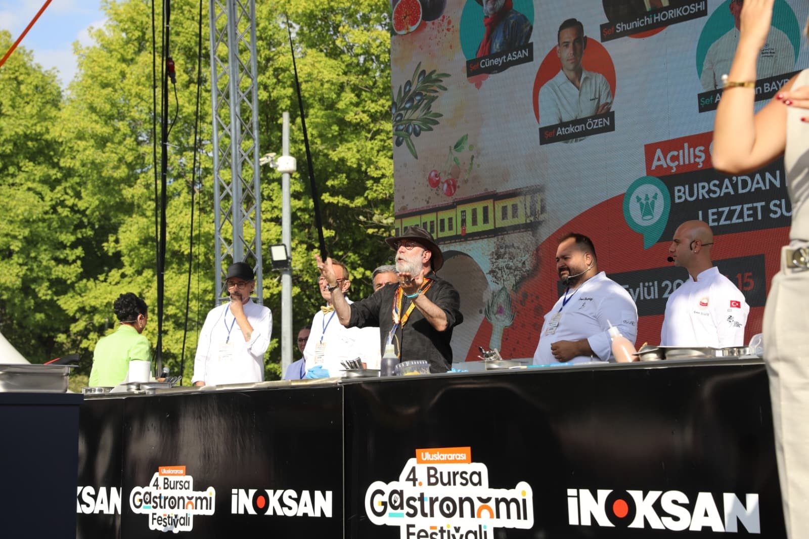 Bursa Gastronomi Festivali'nde Dünyaca Ünlü Şefler Buluştu (7)