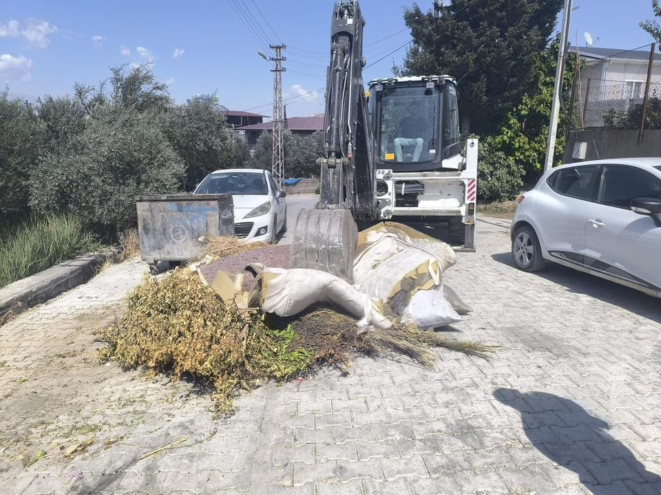 Hatay Defne'de Belediyesi'nden Temizlik Seferberliği (1)
