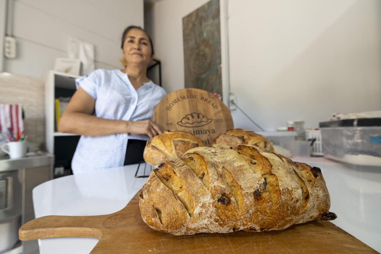 Mersin’de Kadın Girişimciden Doğal Ekşi Mayalı Ekmek (4)
