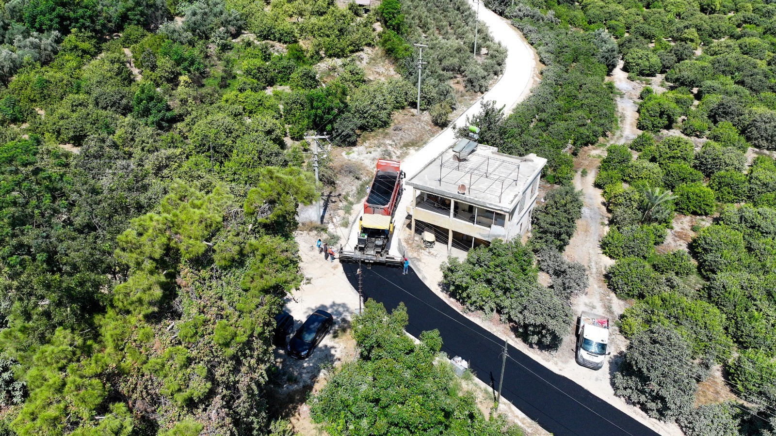 Meski̇, Mersin'de Asfalt Çalışmalarını Tamamladı (1)