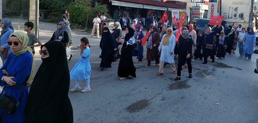 Osmaniye Halkı Gazze İçin Sokaklarda1