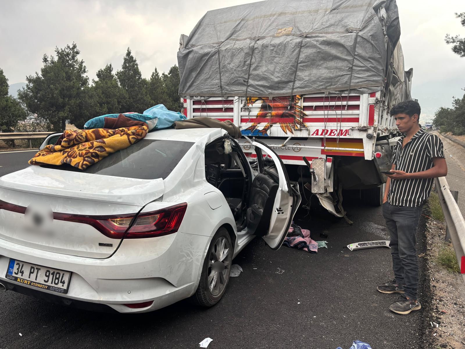 Osmaniye’de Trafik Kazası Yaralıların Durumu Kritik (1)
