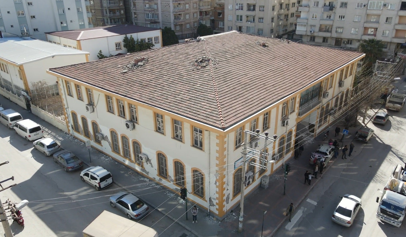 Osmaniye’nin Tarihi Simgesi 7 Ocak İlkokulu Restore Ediliyor (4)