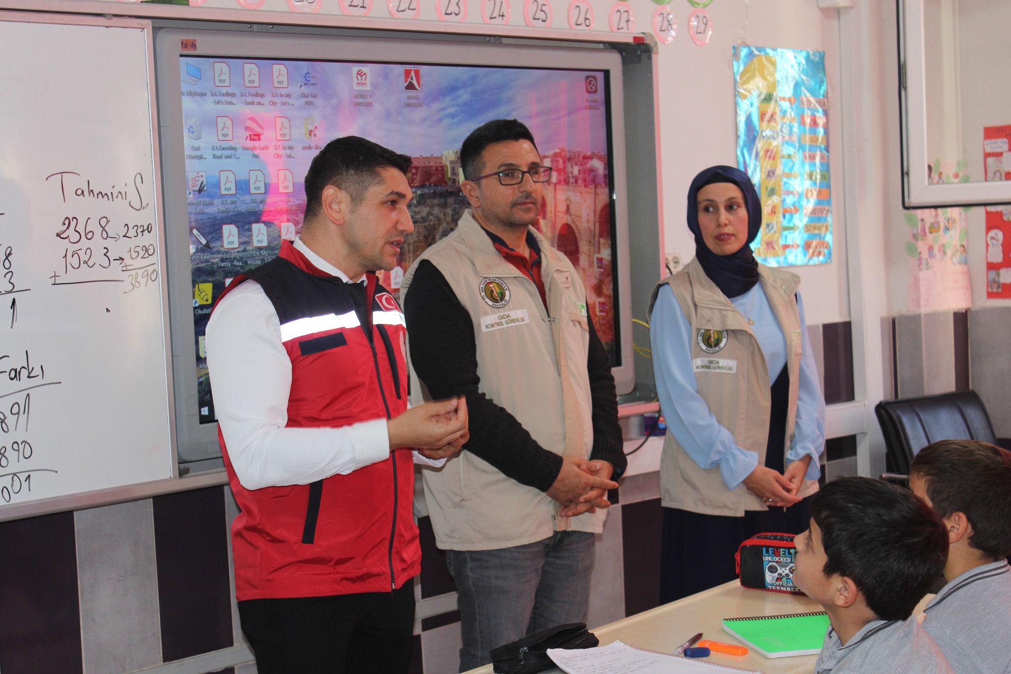 düziçinde gıda günü öğrencilere eğitim