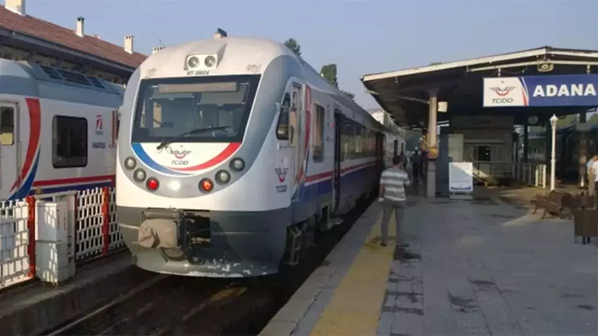 Adana’da Tren Seferleri Durduruluyor; Ulaşımda Değişiklik (1)
