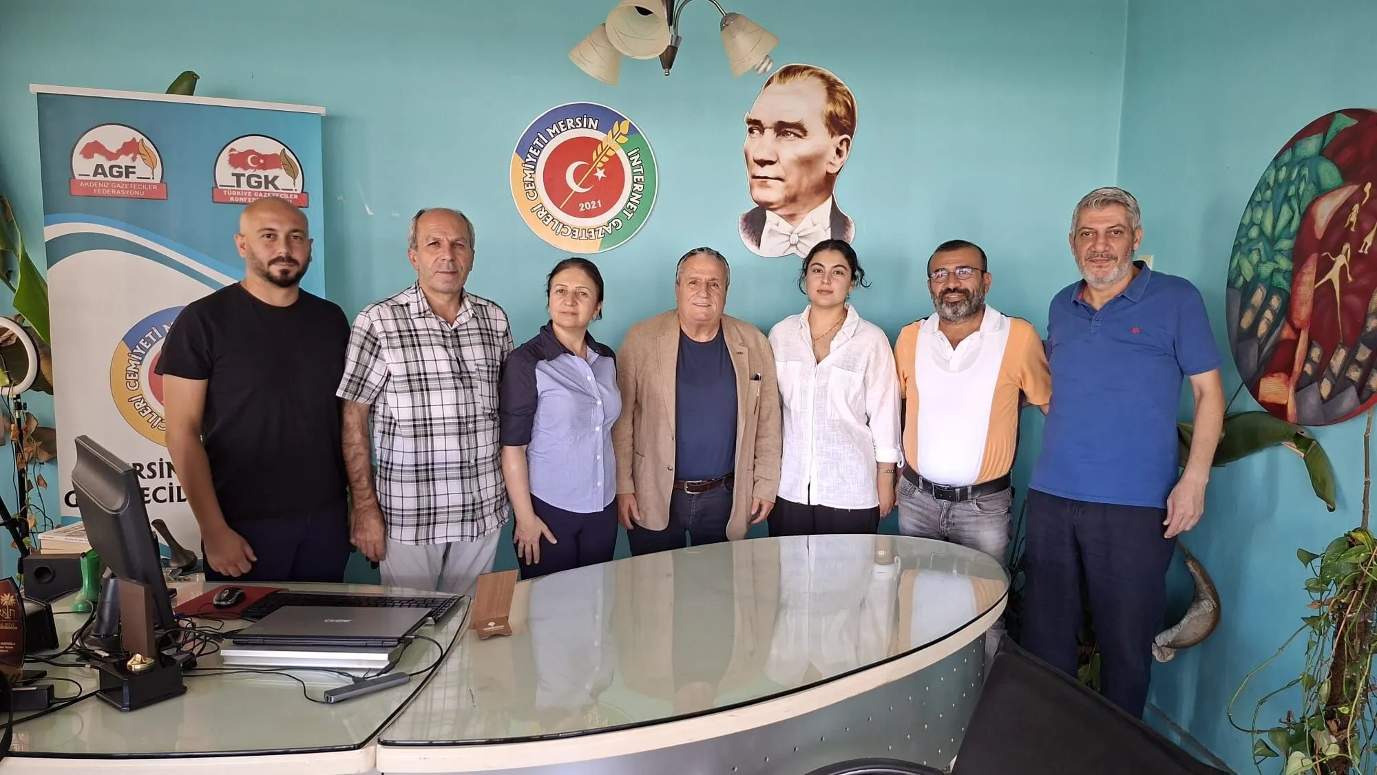 Agf Başkanı Gaye Coşkun Mersin İgc'ye Ziyaret (1)