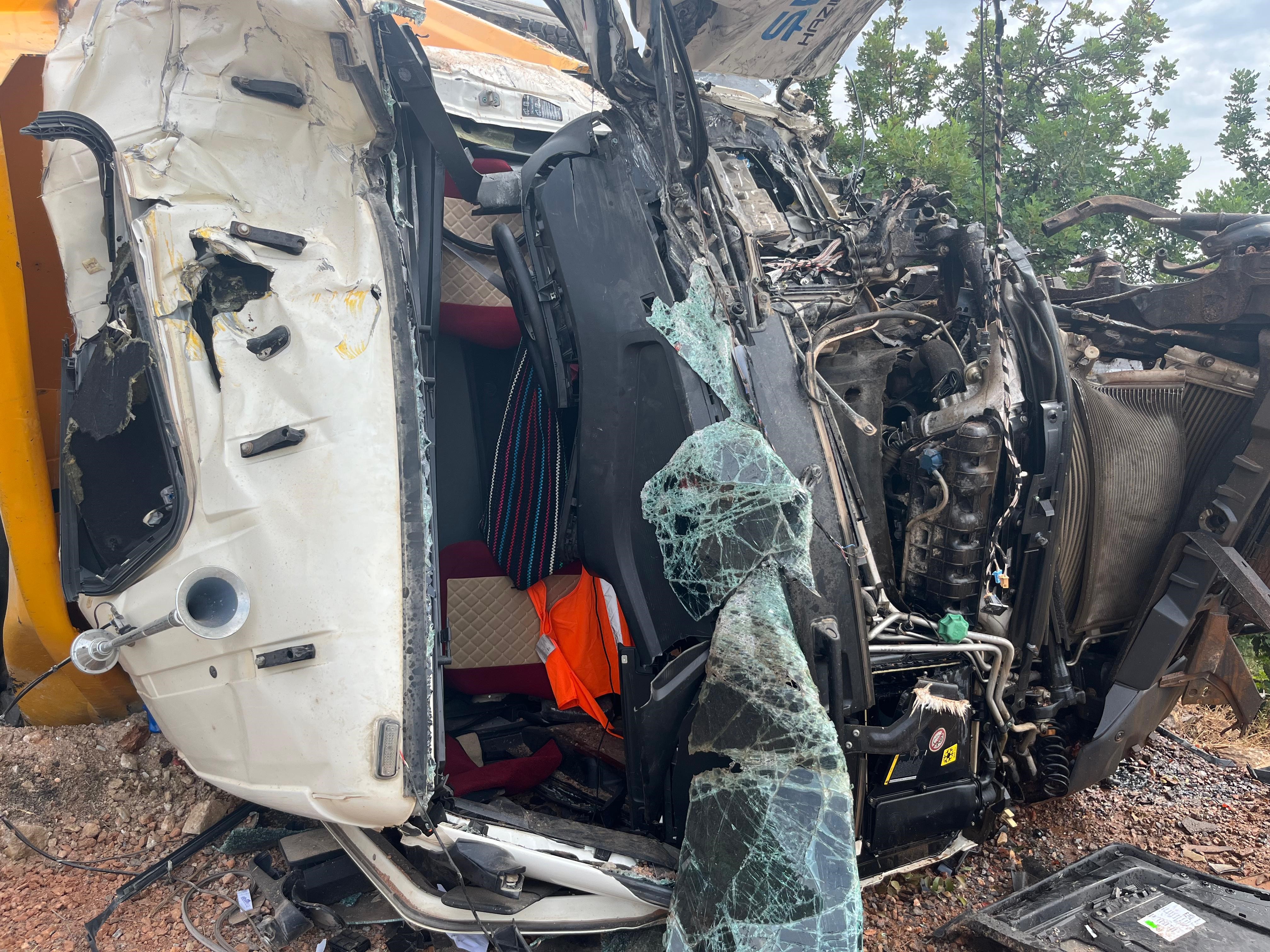 Antalya Alanya’da Kamyon Faciası (1)