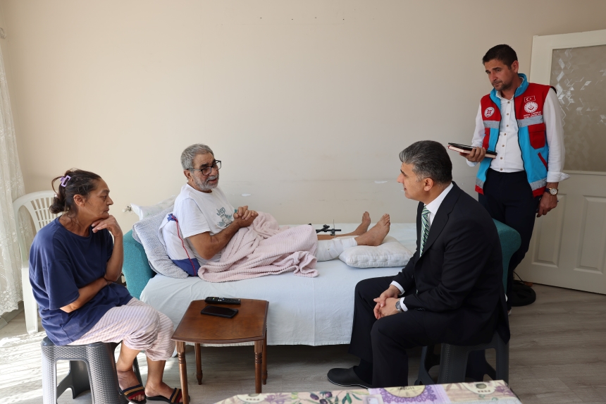 Mersin'de Yaşlılar Gününe Özel Ziyaret; Kıymetli Vefa (2)