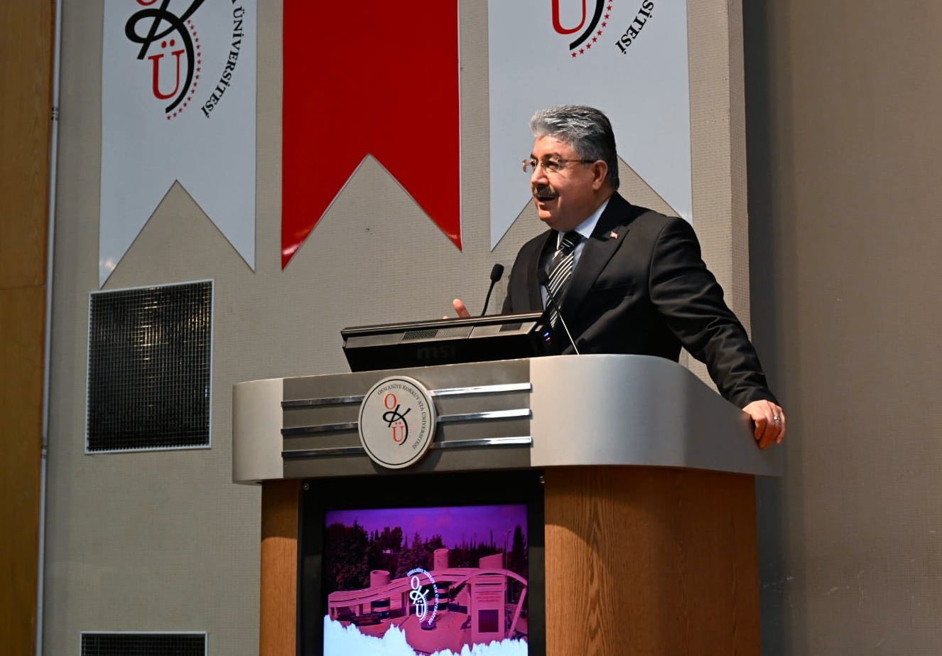 Osmaniye Valisi Yılmaz'dan Okü'de “Filistin” Konulu Ders 4