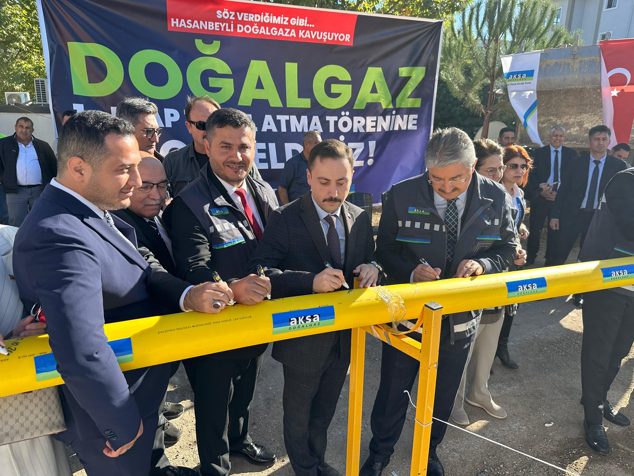 Osmaniye'de Tarihi Gün Doğalgaz 1. Etap Temeli Törenle Atıldı (4)