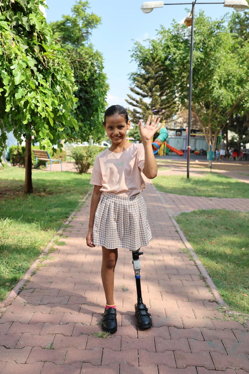 Protez Bacakla Parka Ilk Adımlar