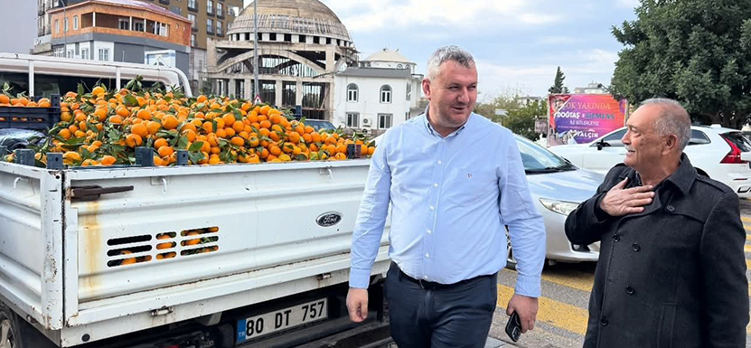 Düziçi Belediyesi Ücretsiz Mandalina Dağıttı4