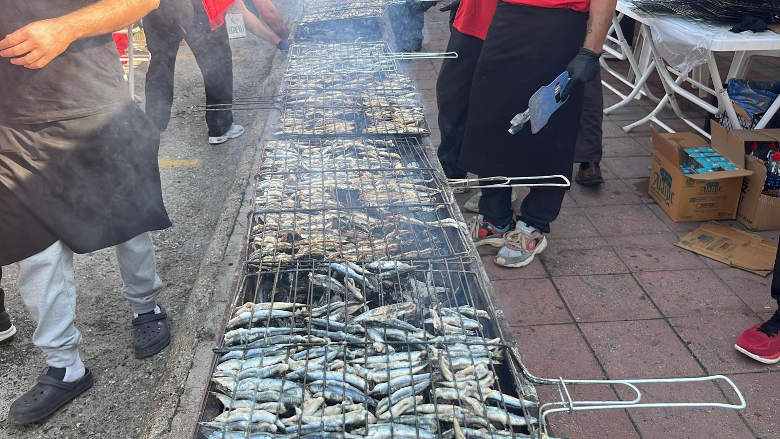 Hamsi Şöleni Başladı 7 Ton Ücretsiz Hamsi (5)