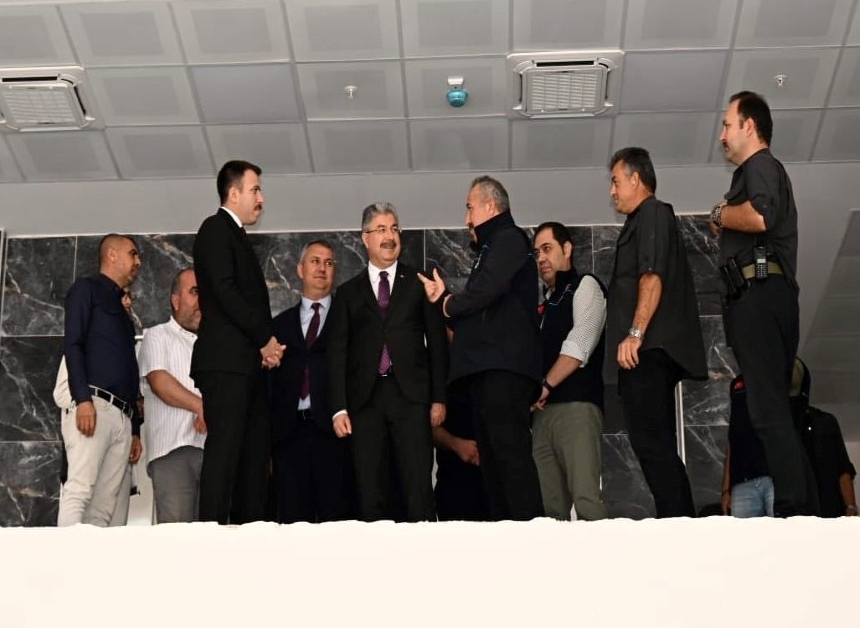 Osmaniye Valisi Yılmaz, Hükümet Konağı İnşaatını İnceledi (4)