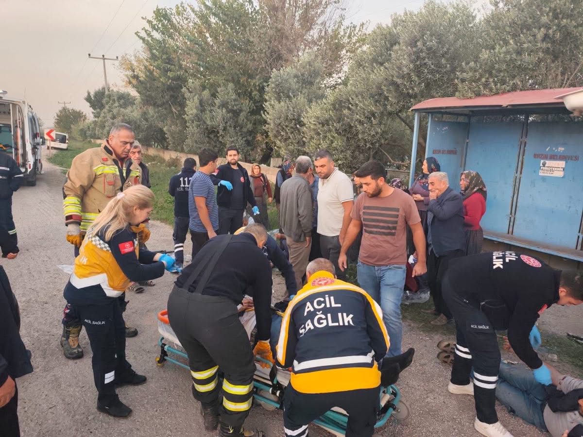 Otomobil Ve Hafif Ticari Çarpıştı (1)