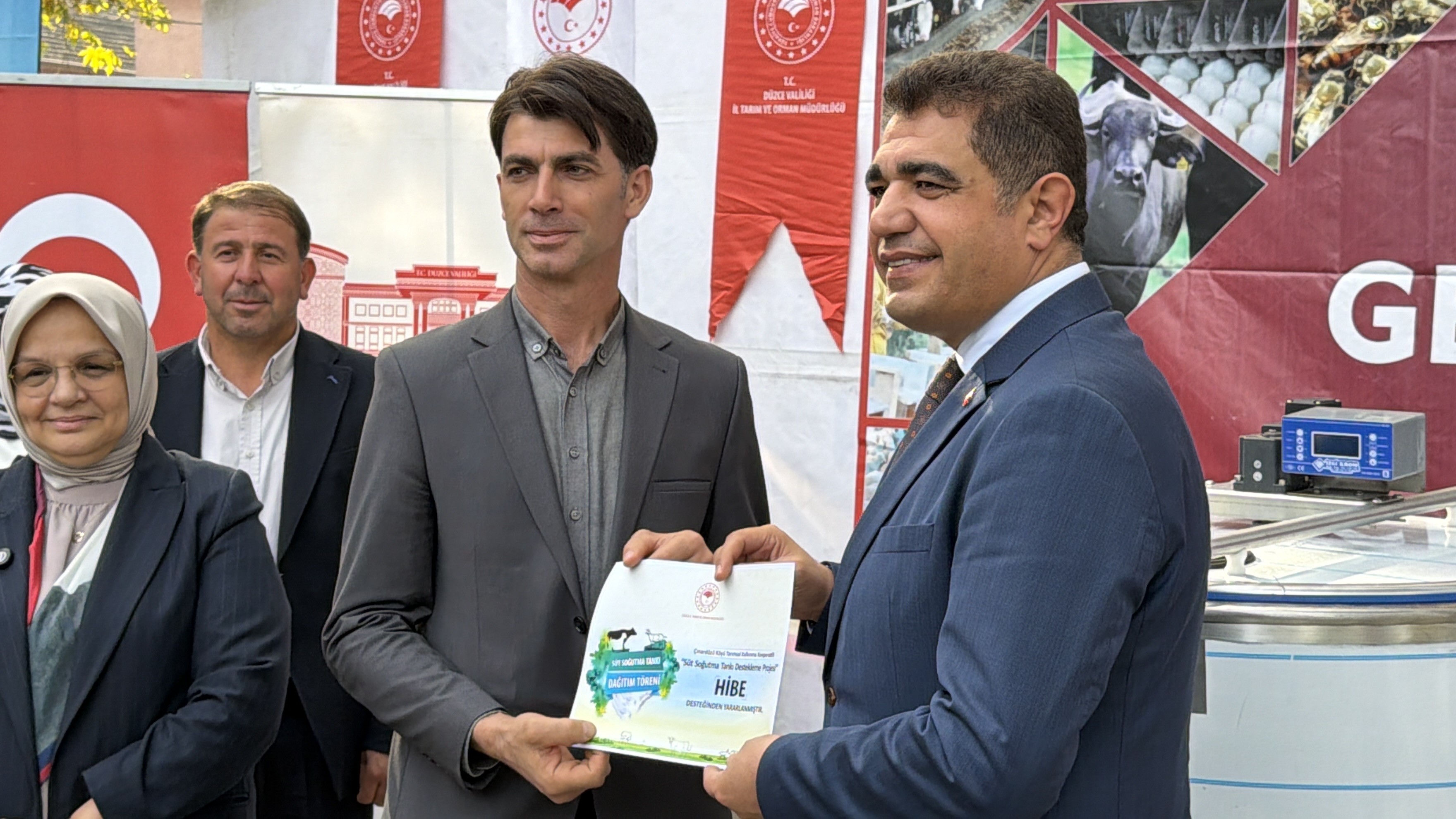 Süt Üretimine %100 Hibe Süt Soğutma Tankları Dağıtıldı (2)