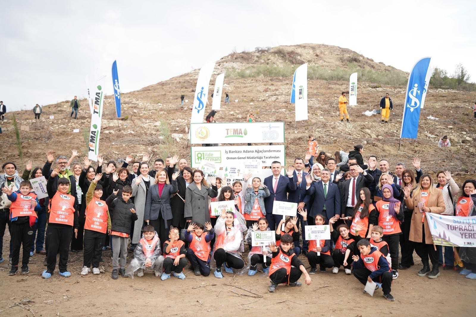 81 İlde 81 Orman; 25 Hektarlık Alana Hayat Verildi (1)