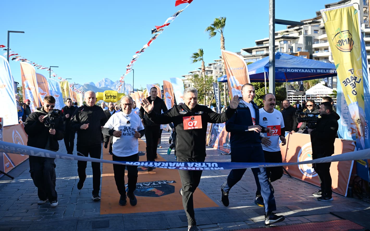 Antalya Ultra Maratonu’nda 41 Ülkeden 1700 Sporcu Yarıştı!