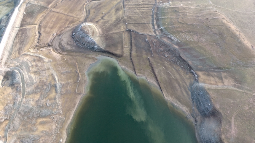 Barajda Su Seviyesi Yüzde 0,32’Ye Düştü (1)