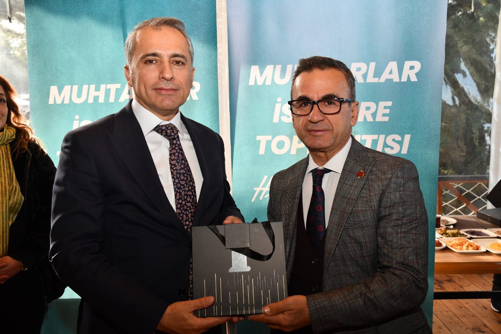 Başkan Çenet Ve Muhtarlar