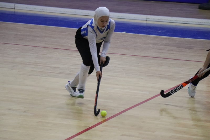 Kadınlar Salon Hokeyi Fırtına Gibi Başladı