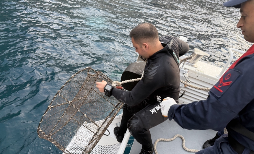 Kafes Tipi Avcılığa Sahil Güvenlik Engeli (1)