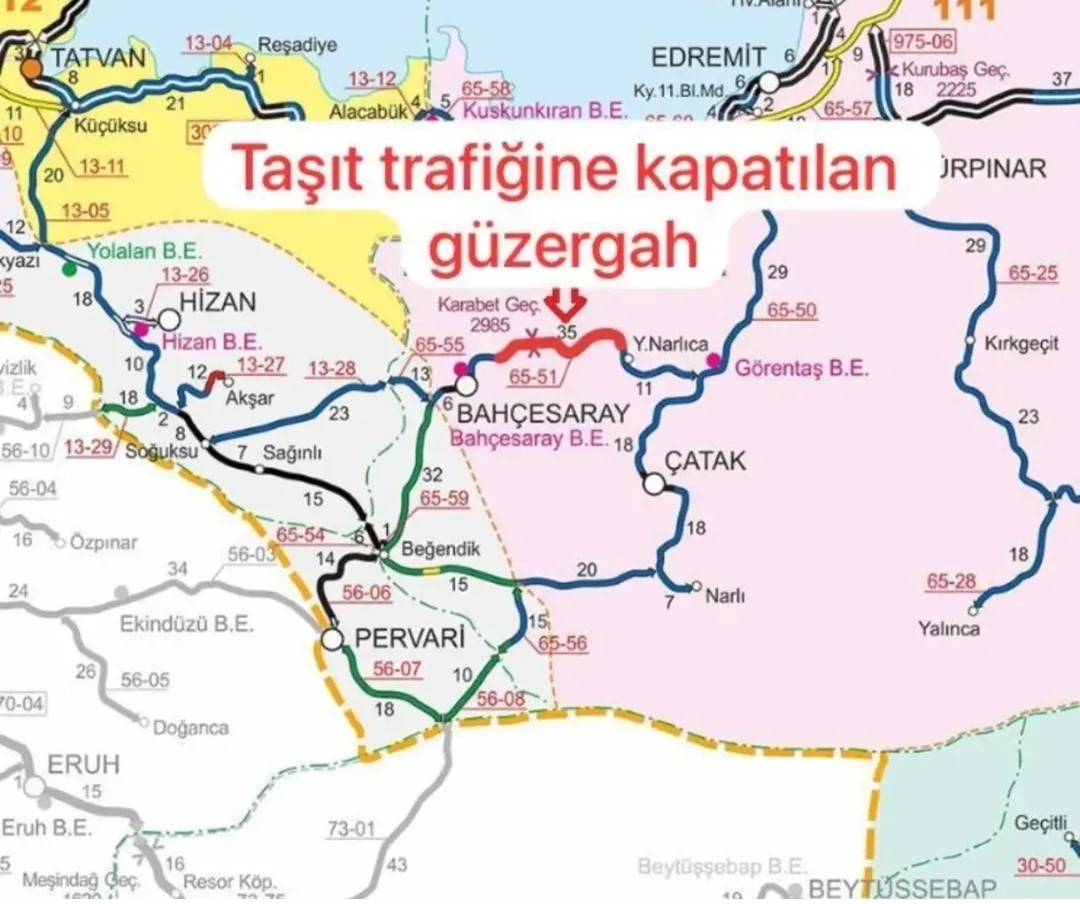 Karabet Geçidi'ne Kar Engeli Geçit Ulaşıma Kapandı!