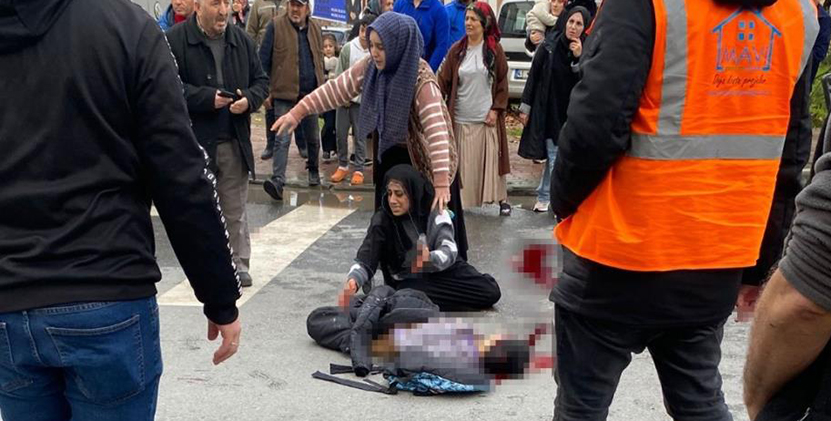 Kocaeli Gebze Ogrenci Kaza Yaya Gecidi1