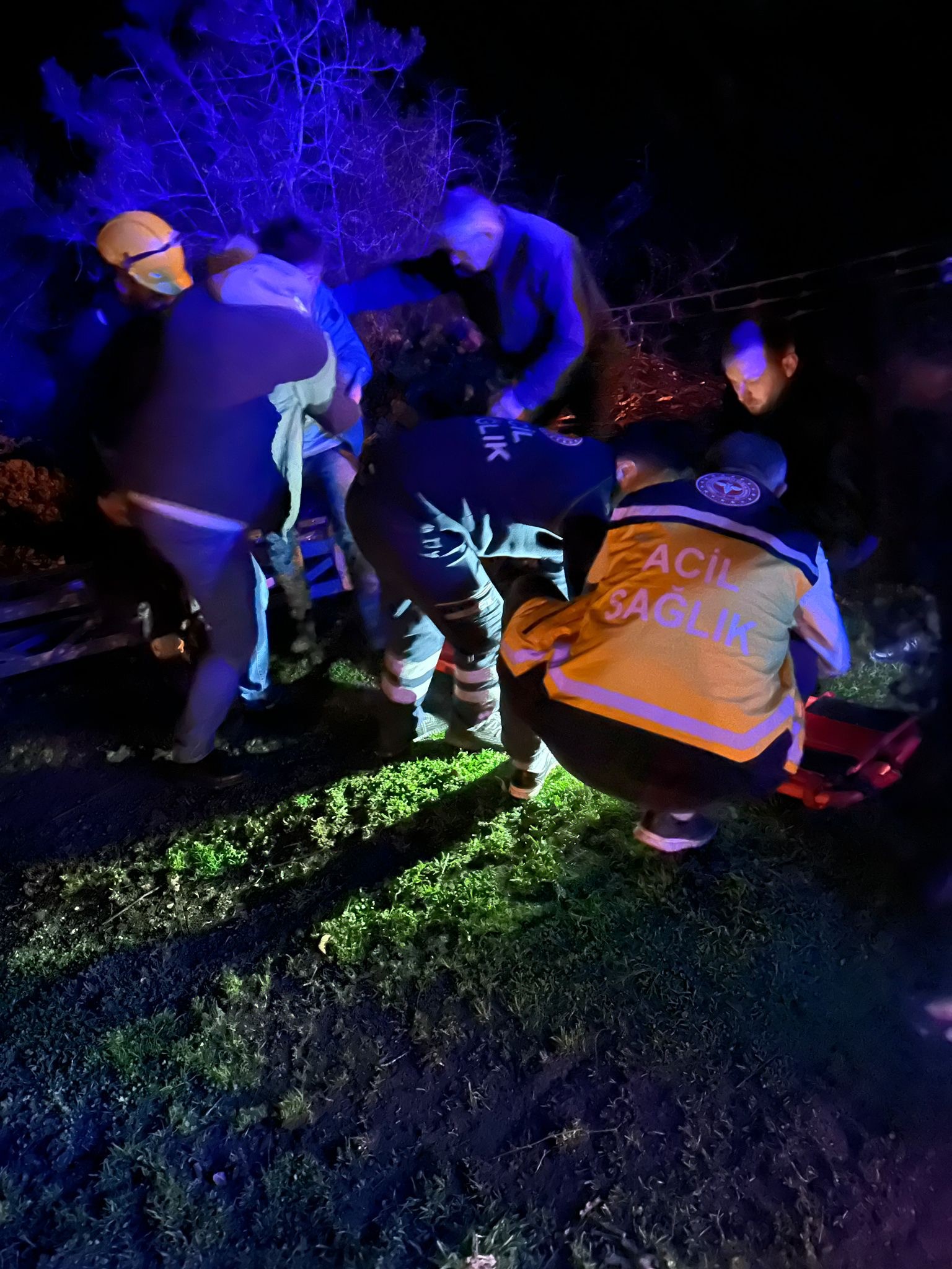 Kontrolden Çıkan Mikser Şarampole Yuvarlandı!