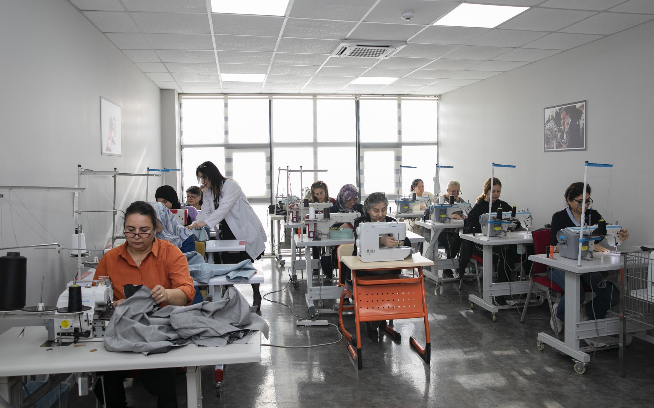 Mercek Kursiyerleri Kıyafet Evine Destek İçin El Ele (3)