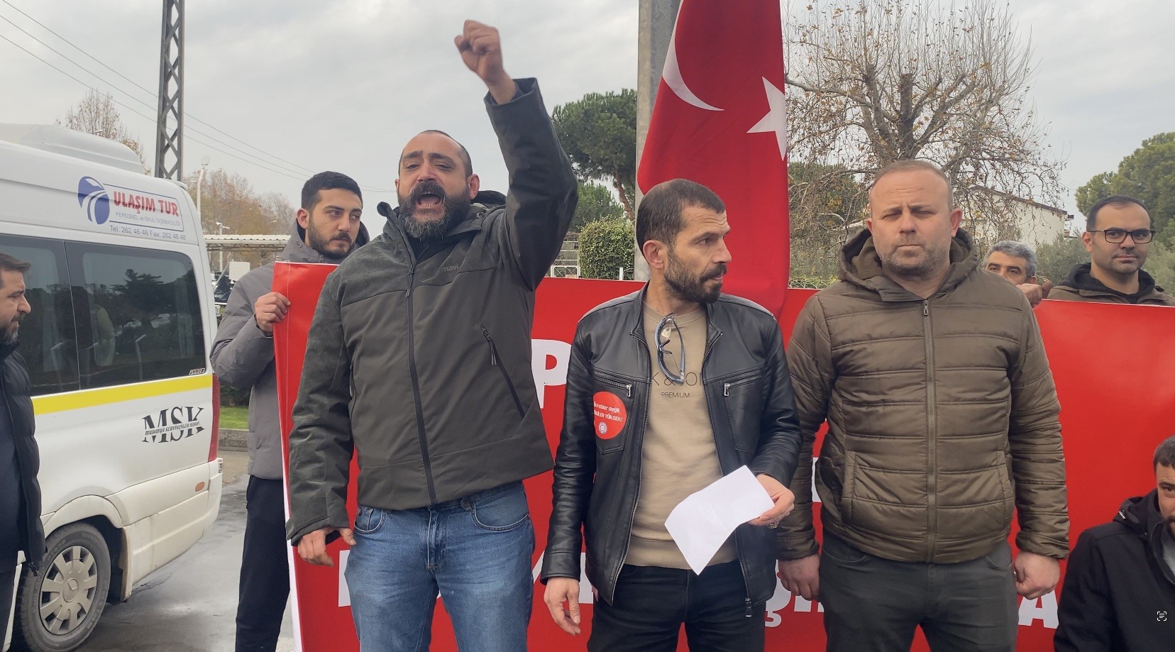 Metal İşçileri Eylemde Üretim Durduruldu!