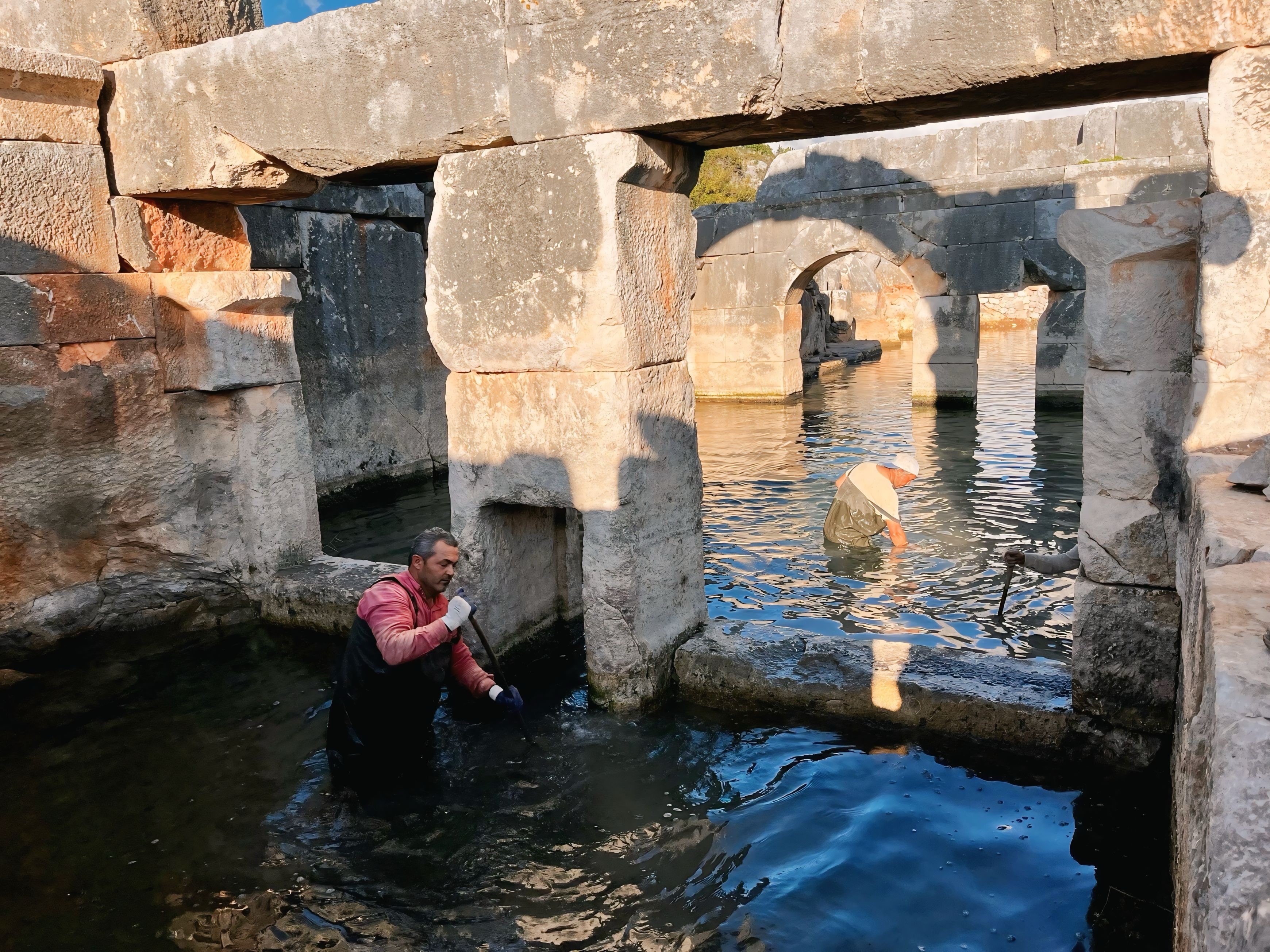 Myra’da Binlerce Yıllık Şifalı Termal Yapı Keşfedildi (6)