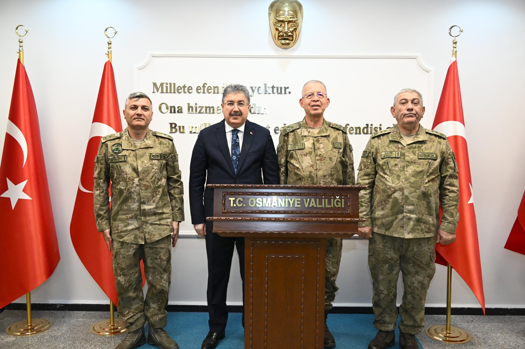 O S M A N İ Y E V A K L İ L İ Ğ İ A S K E R İ Z İ Y A R E T